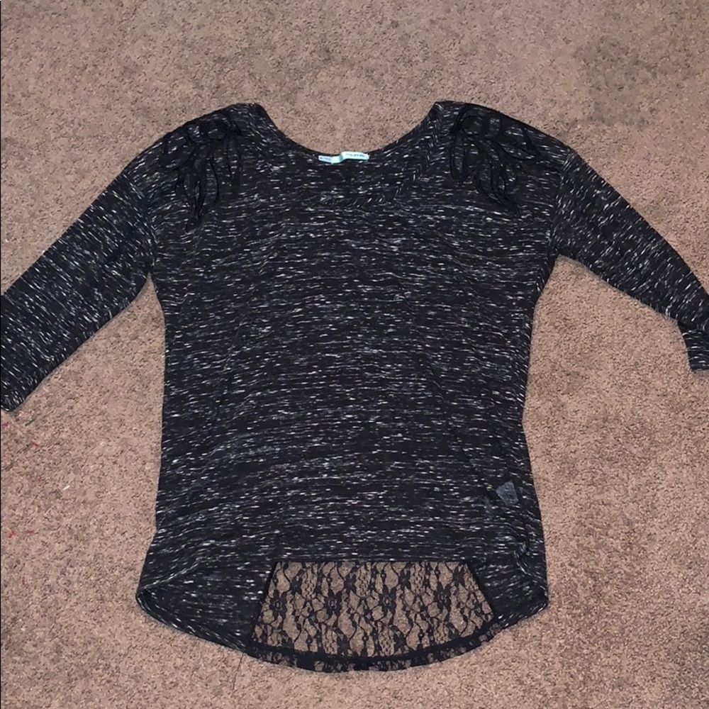 Black blouse size medium